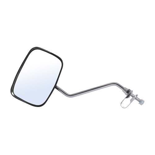 Oxford Deluxe Oblong Fully Adjustable Bike Mirror with Rain Shield